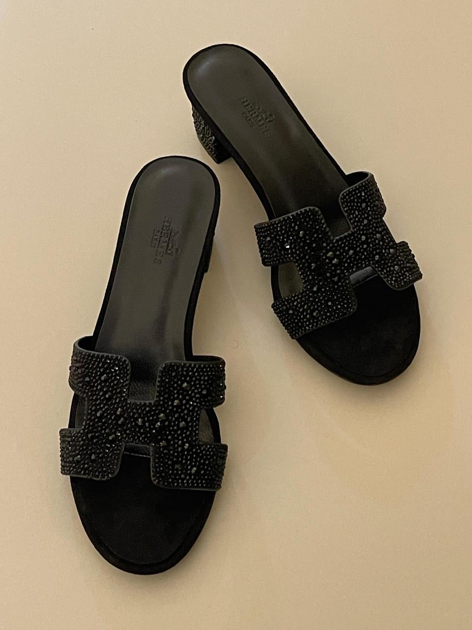 Hermes sandals heels