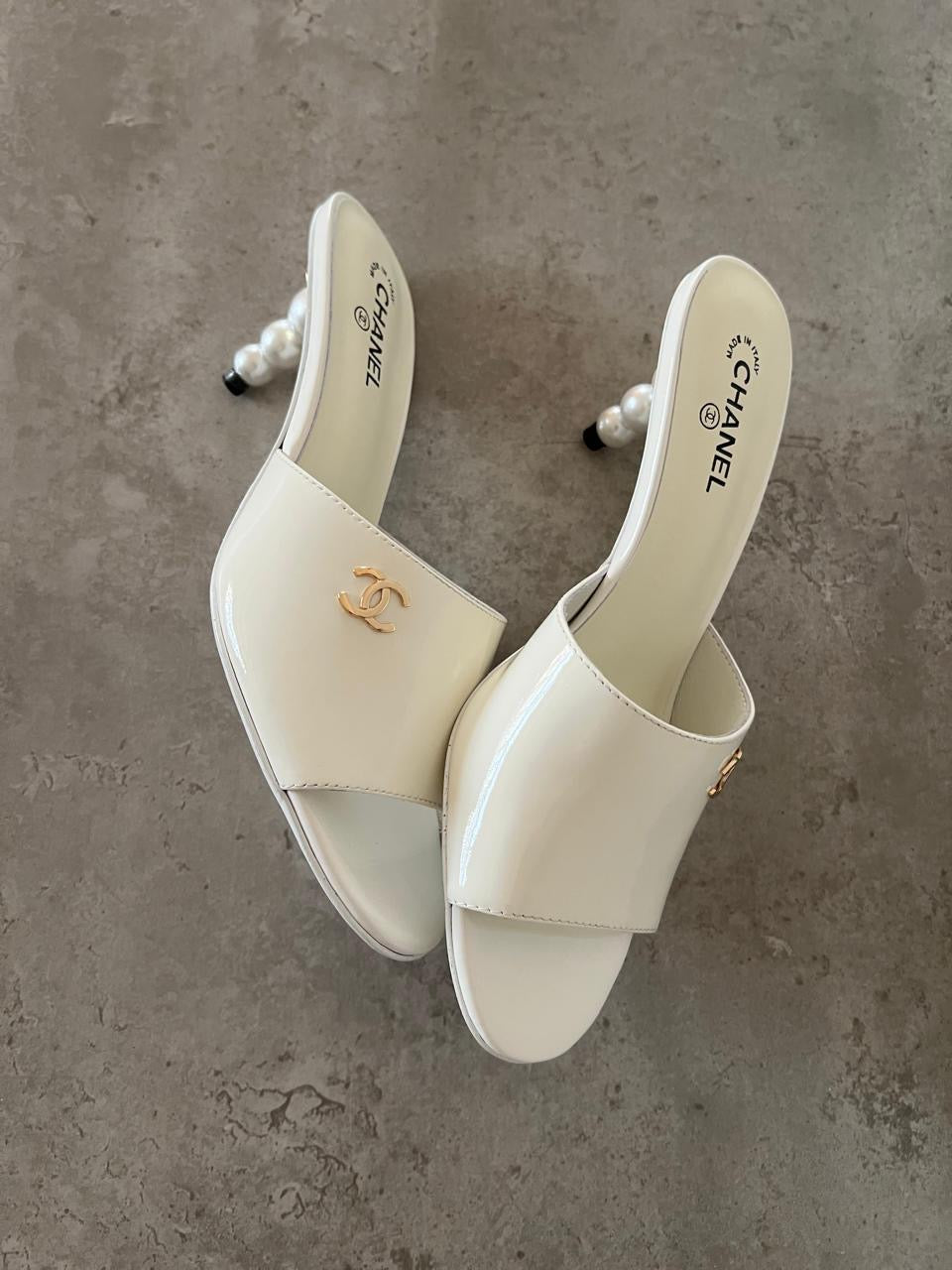 Chanel sandals heels