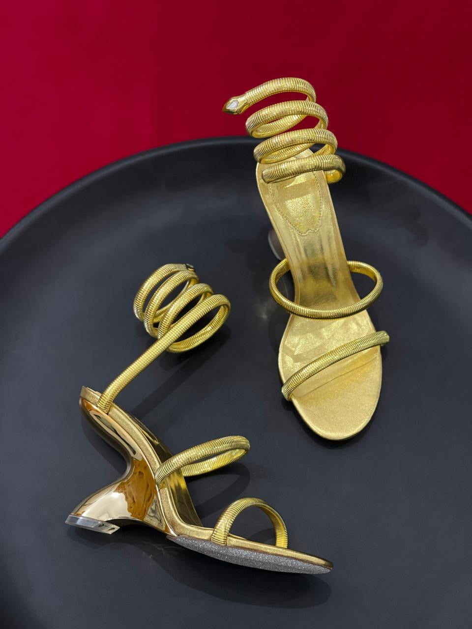 Rene caovilla sandals heels