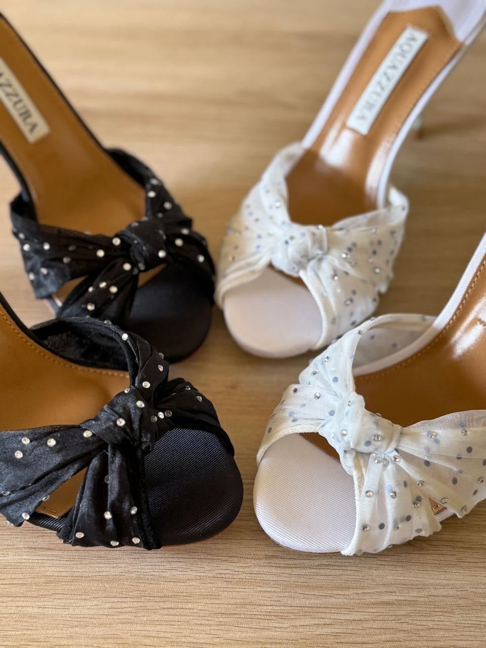Aquazurra sandals heels