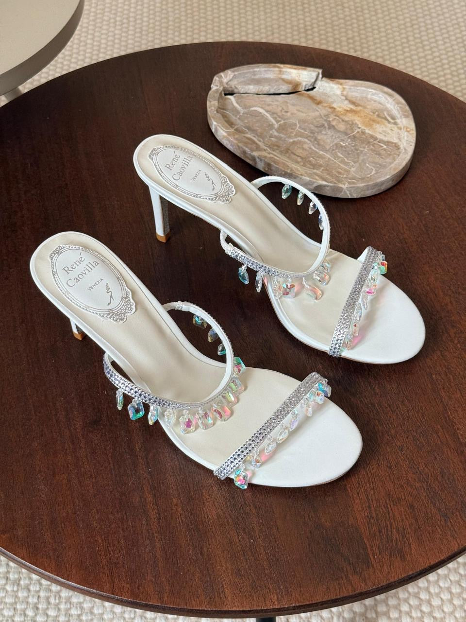 Rene caovilla sandals heels