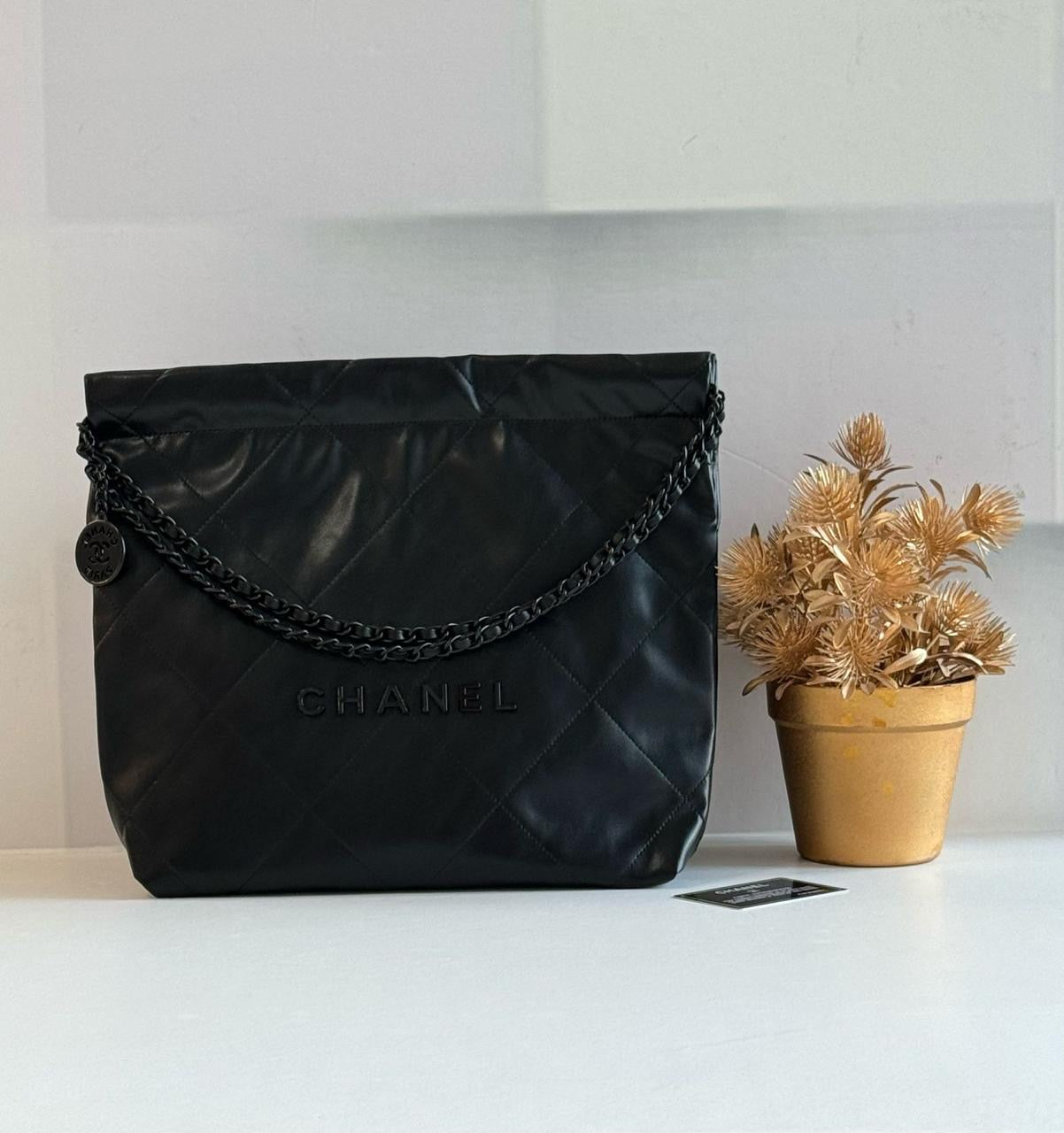 Chanel bag tote denim