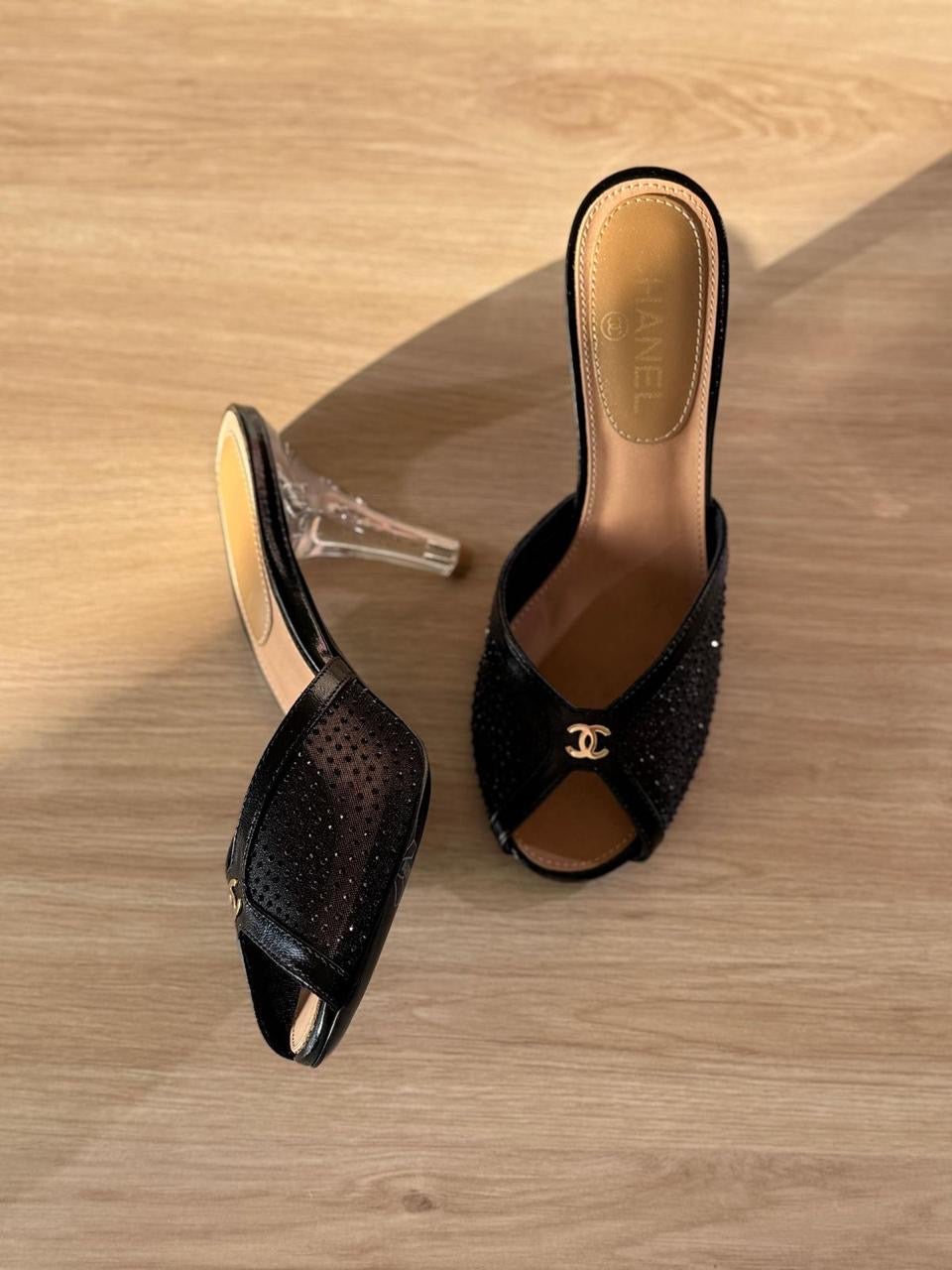 Chanel sandals heels