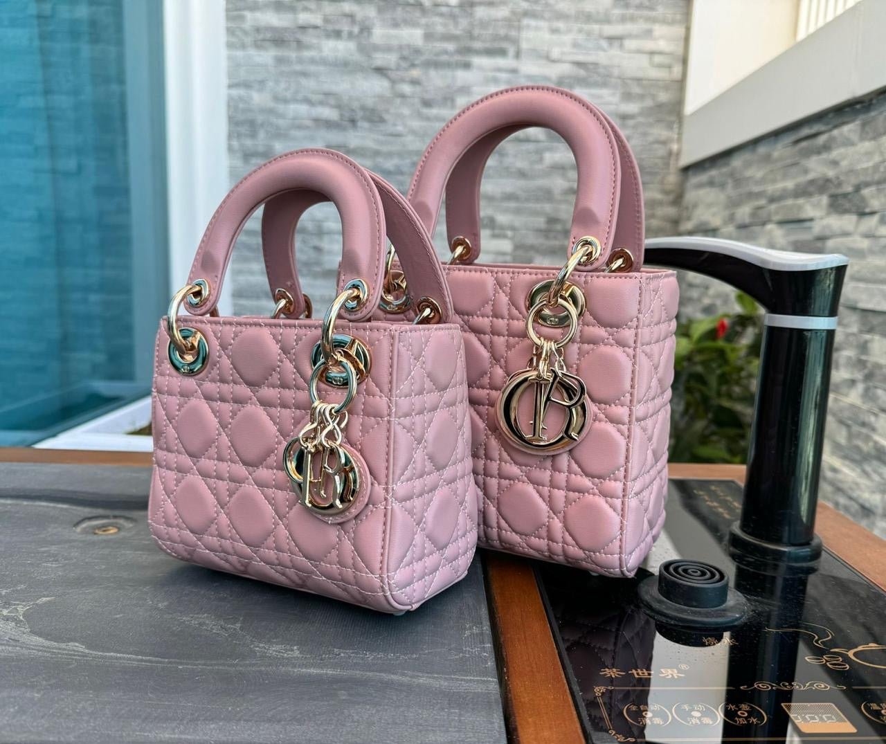 Lady dior bag 17 cm & 20 cm