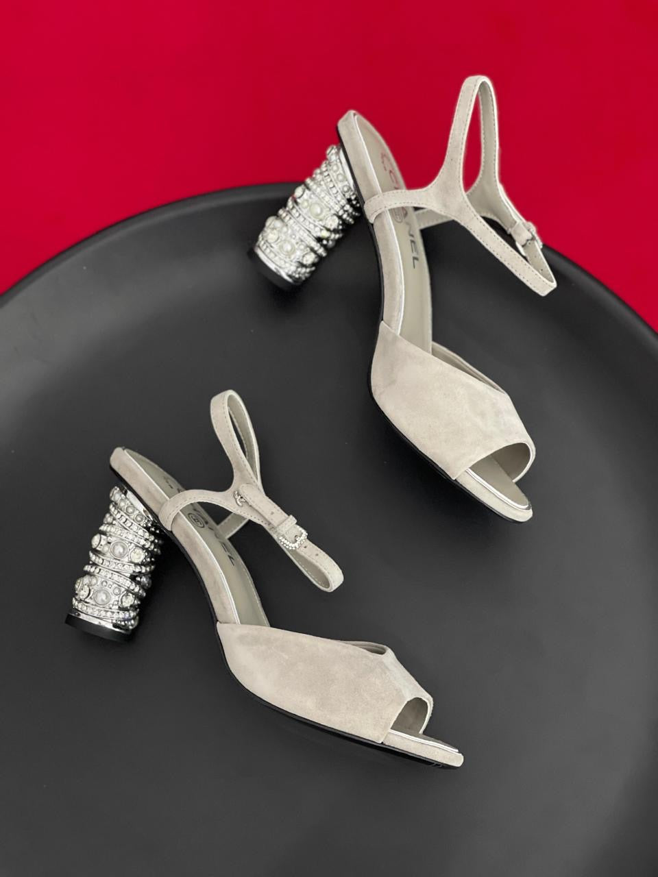 Chanel sandals heels