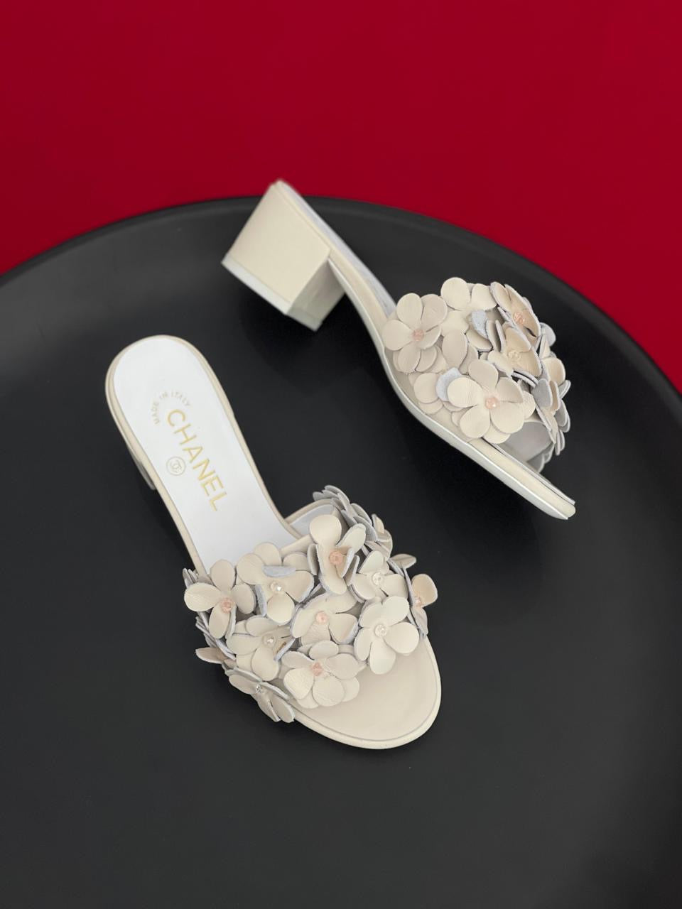 Chanel sandals heels