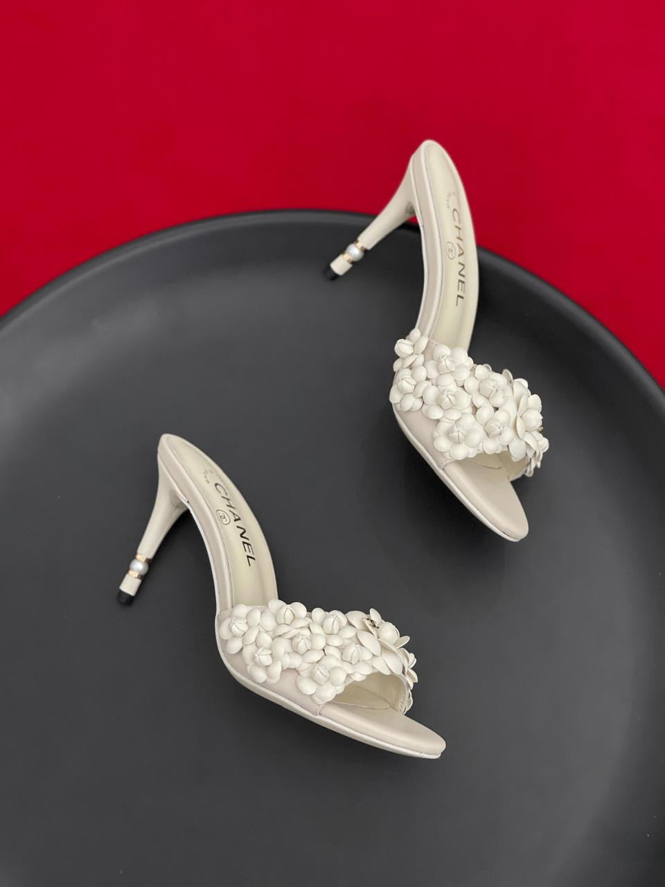 Chanel sandals heels