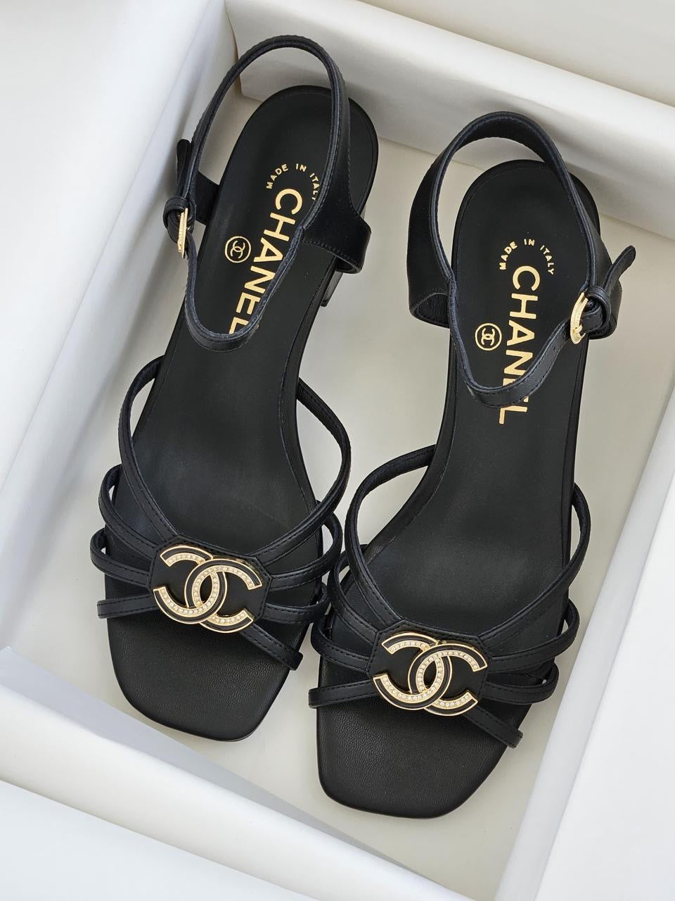 Chanel sandals heels