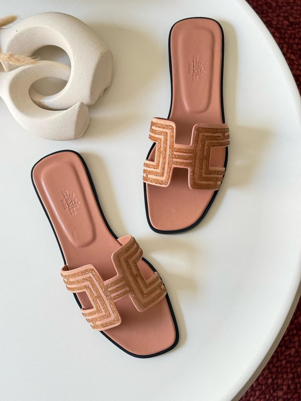 Hermes slippers