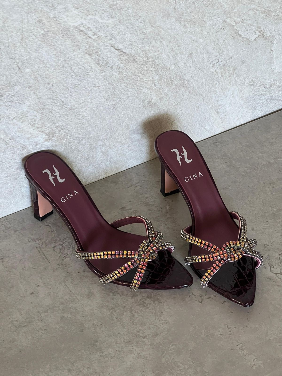 Gina sandals heels ( low and high heels )