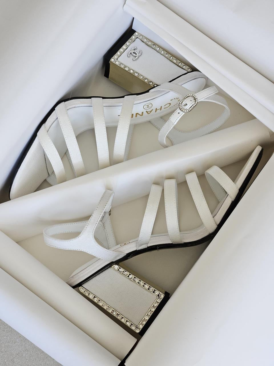 Chanel sandals heels