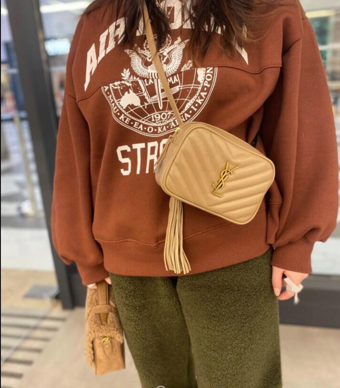 Ysl belt with wallet