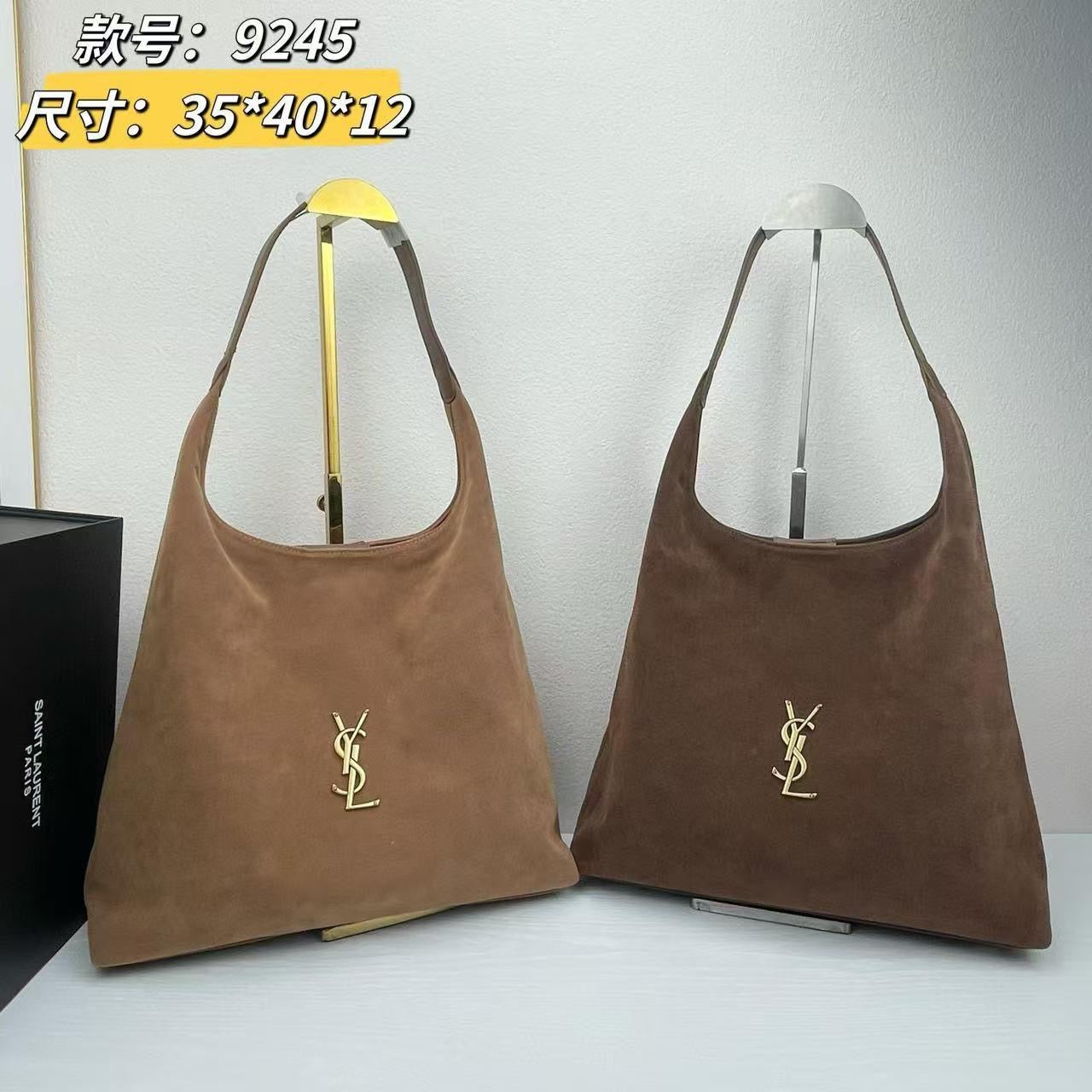Ysl bag suede - tote