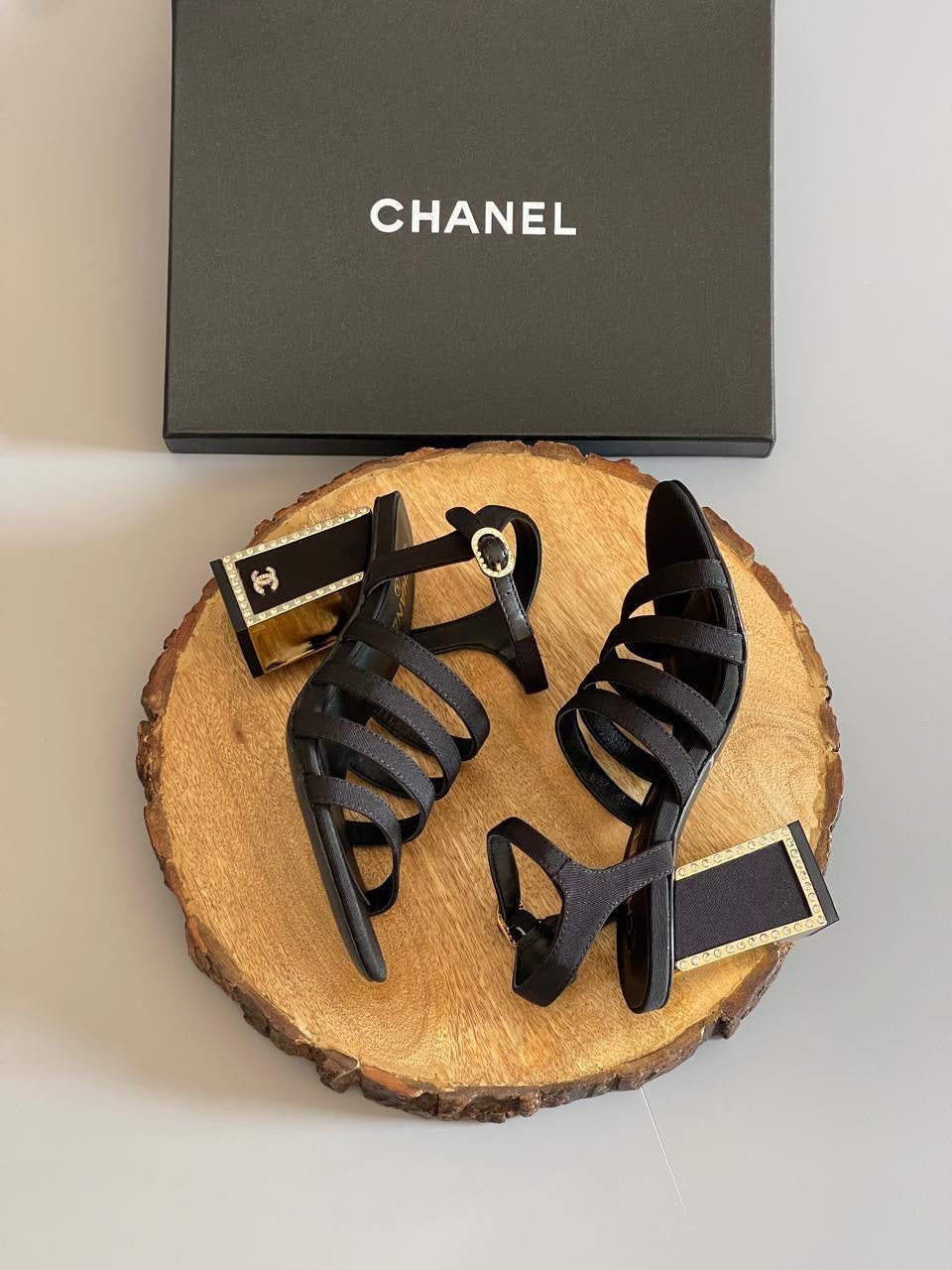 Chanel sandals heels