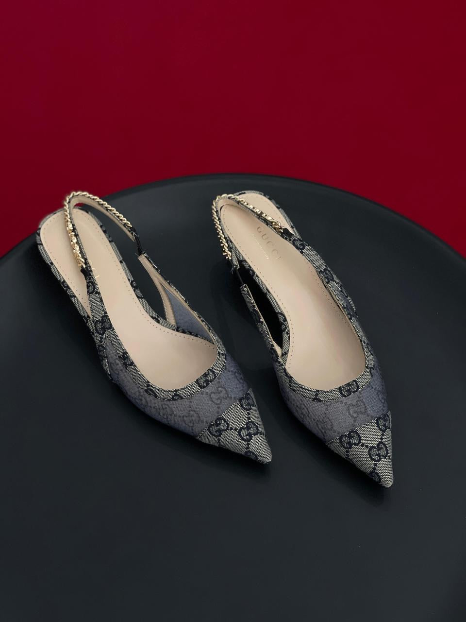 Gucci heels - low heels