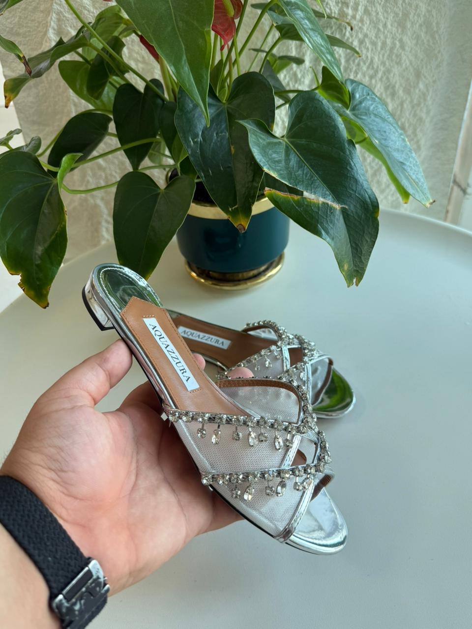 Aquazurra slippers
