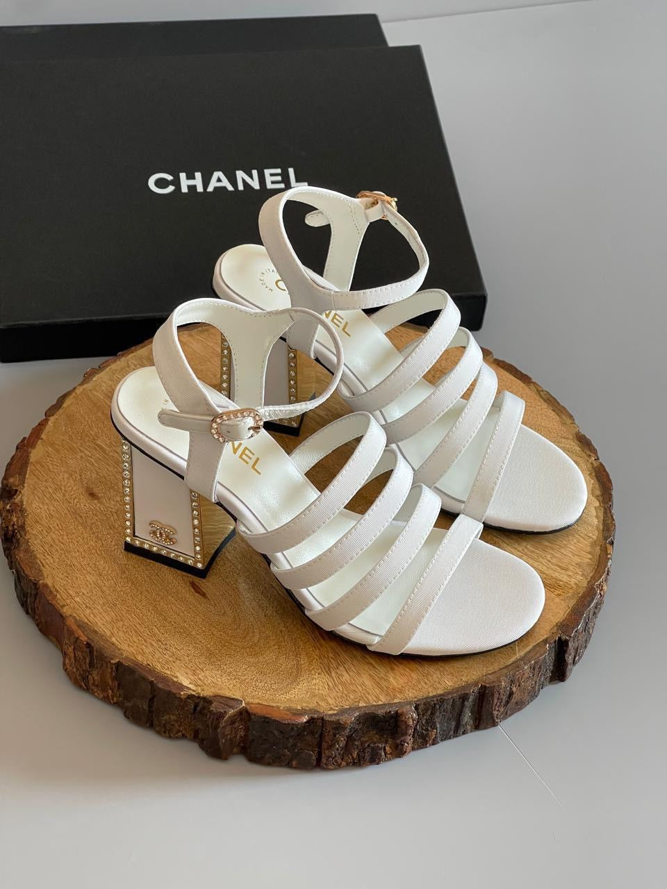 Chanel sandals heels