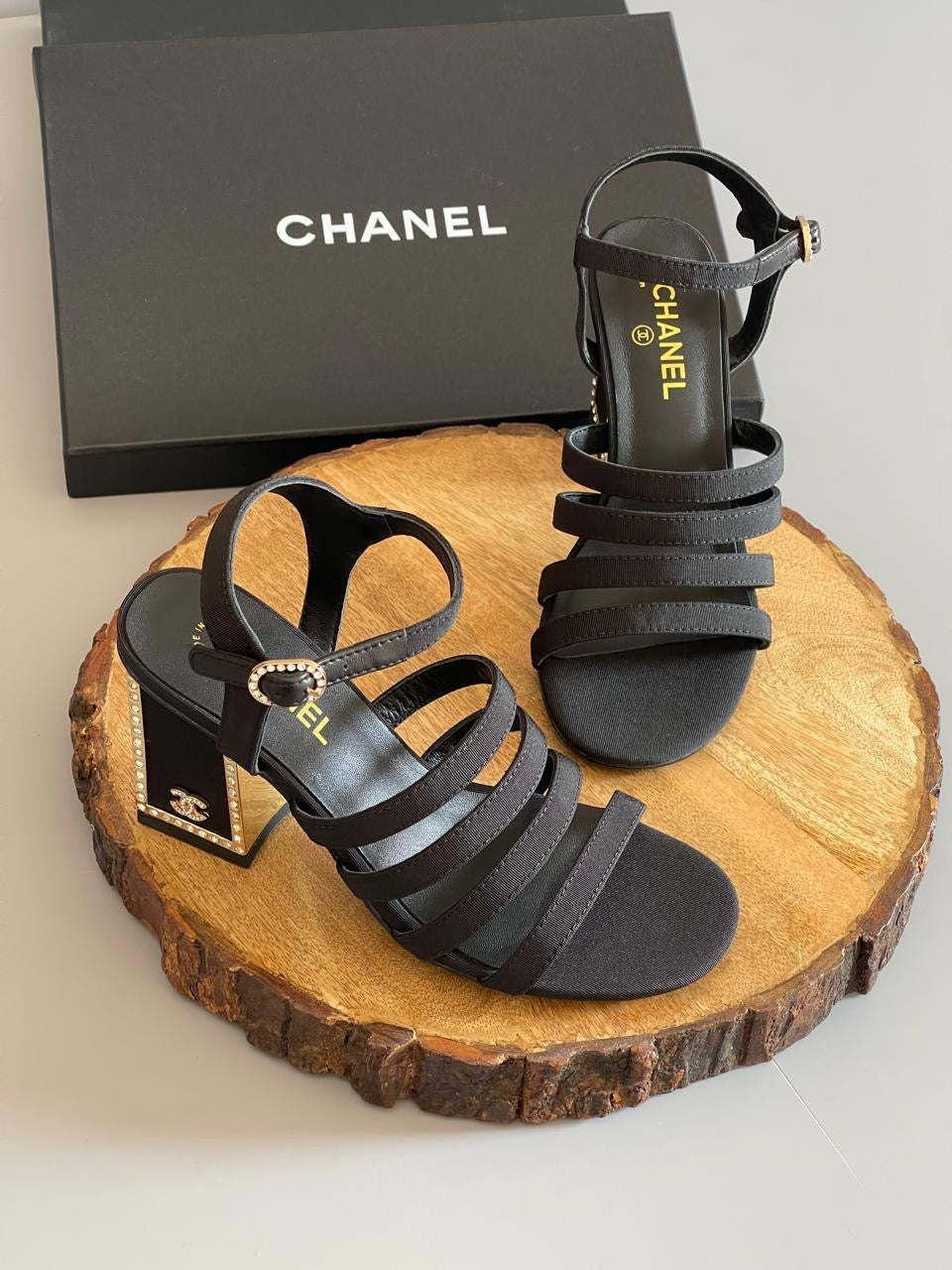 Chanel sandals heels
