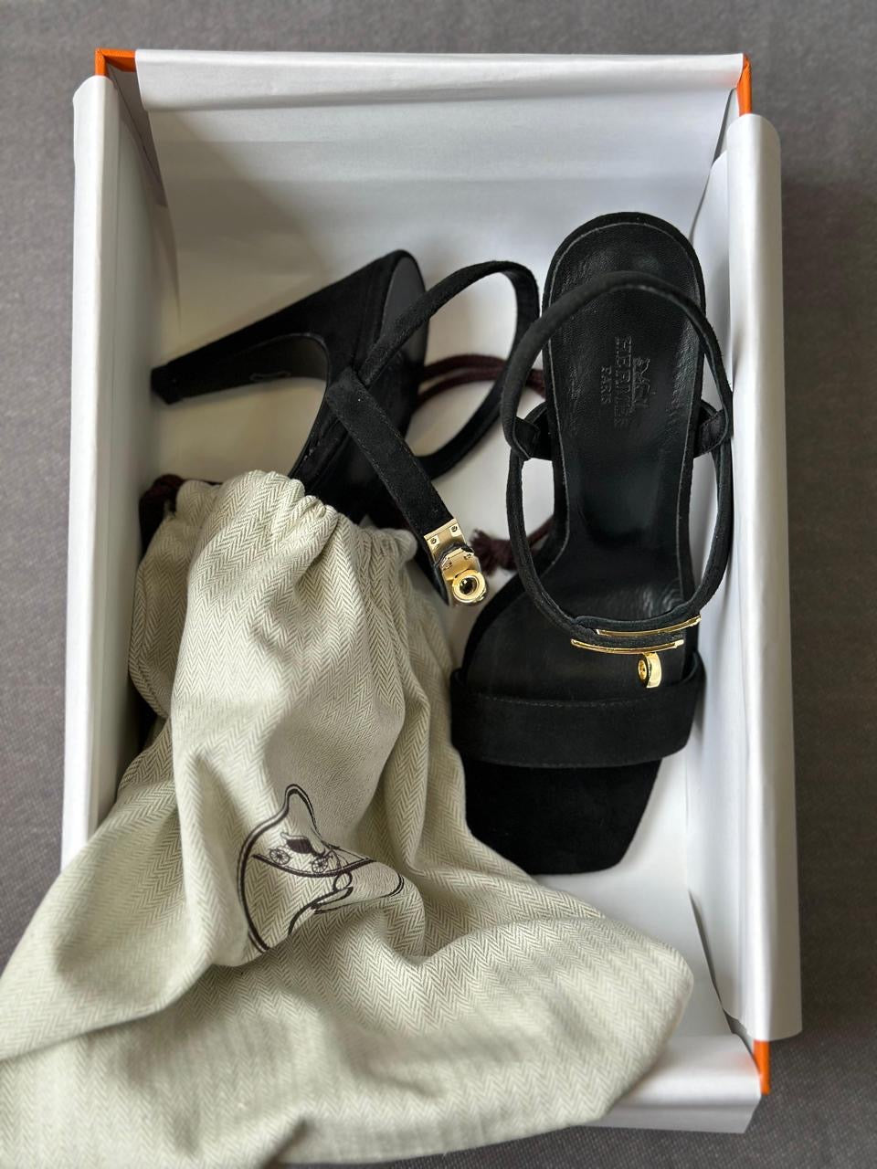 Hermes sandals heels