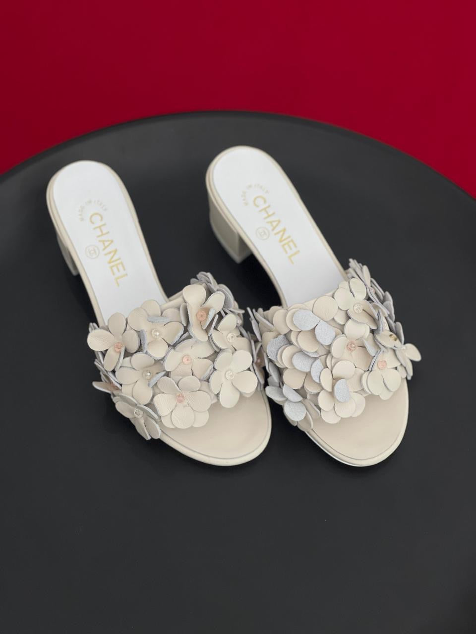 Chanel sandals heels