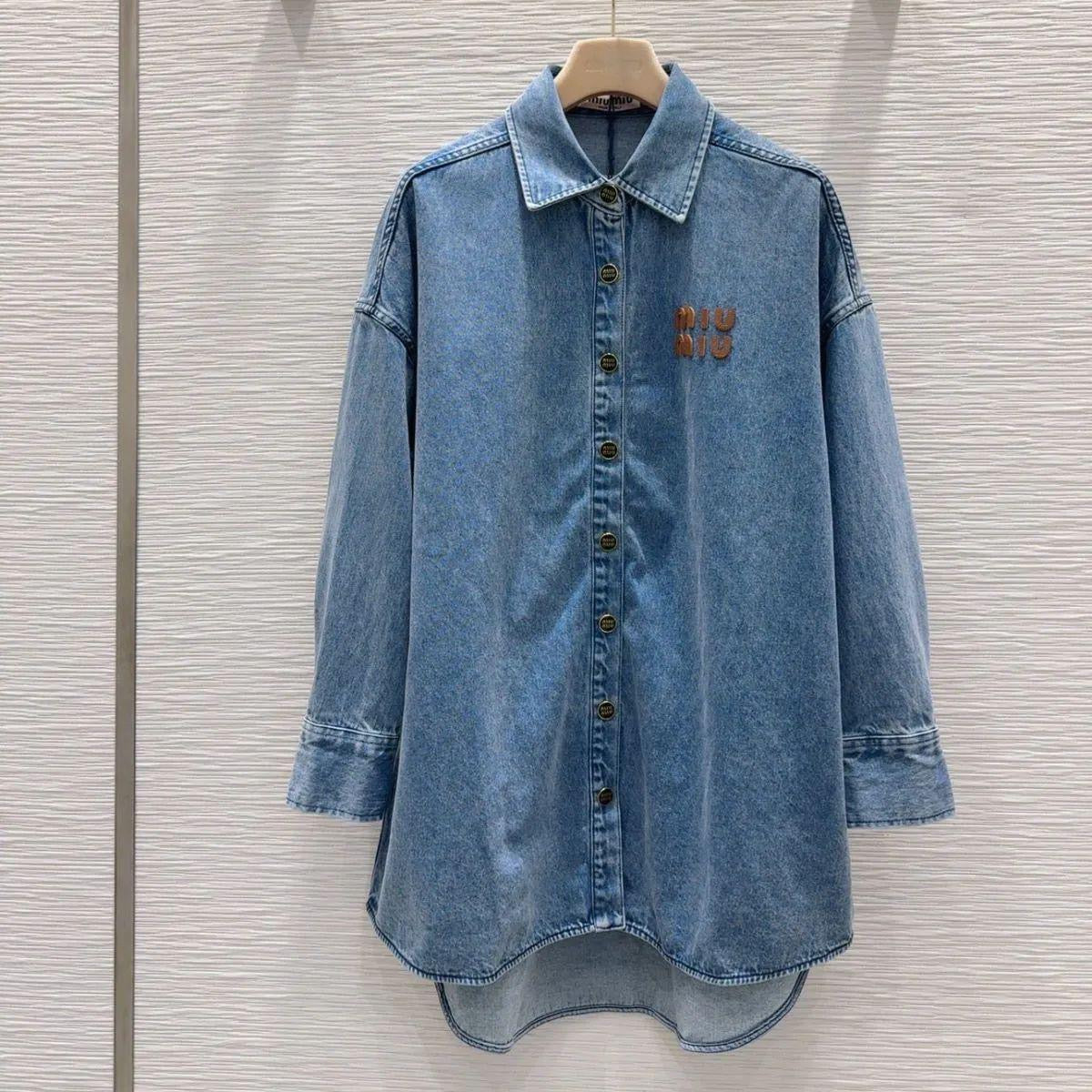Miu miu jacket - denim shirt