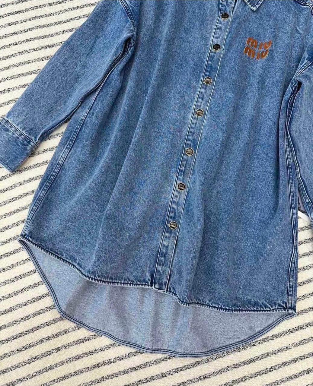 Miu miu jacket - denim shirt