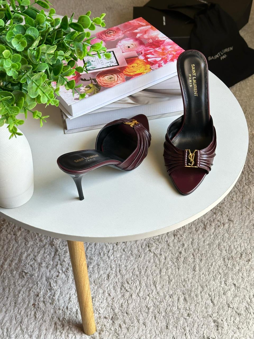 Ysl sandals heels