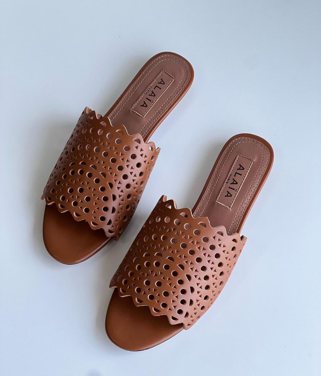 Alaia slippers
