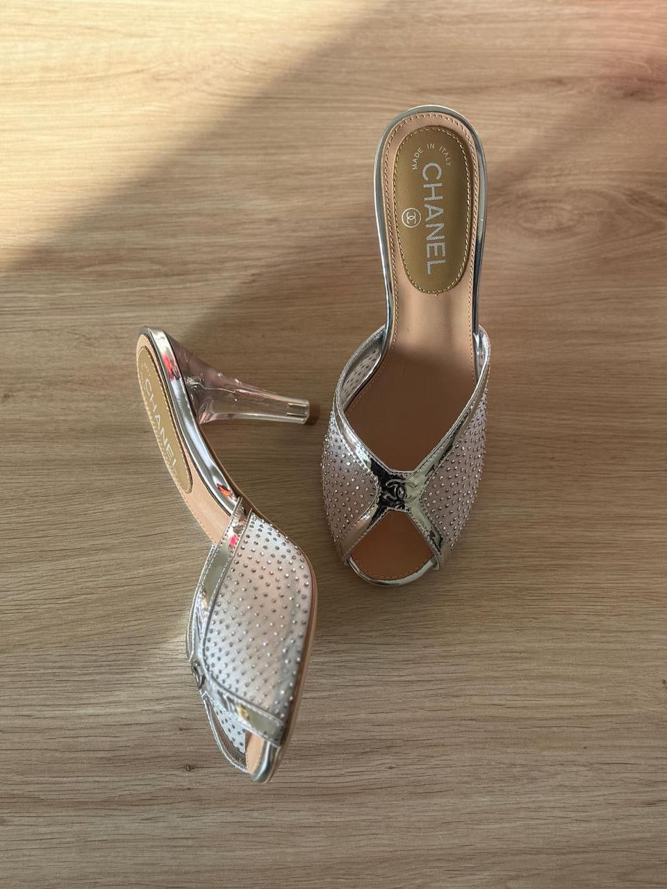 Chanel sandals heels