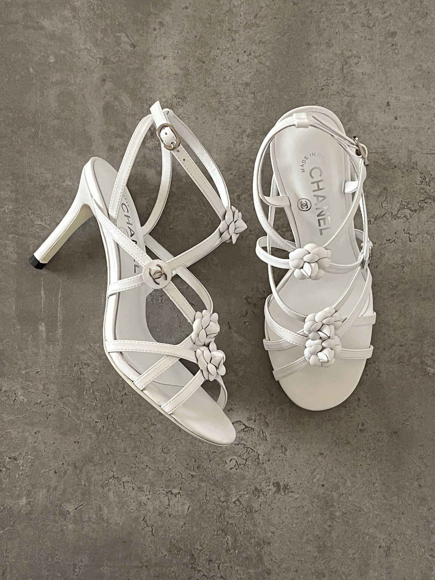 Chanel sandals heels