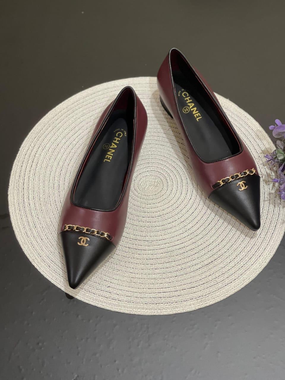Chanel heels - low heels