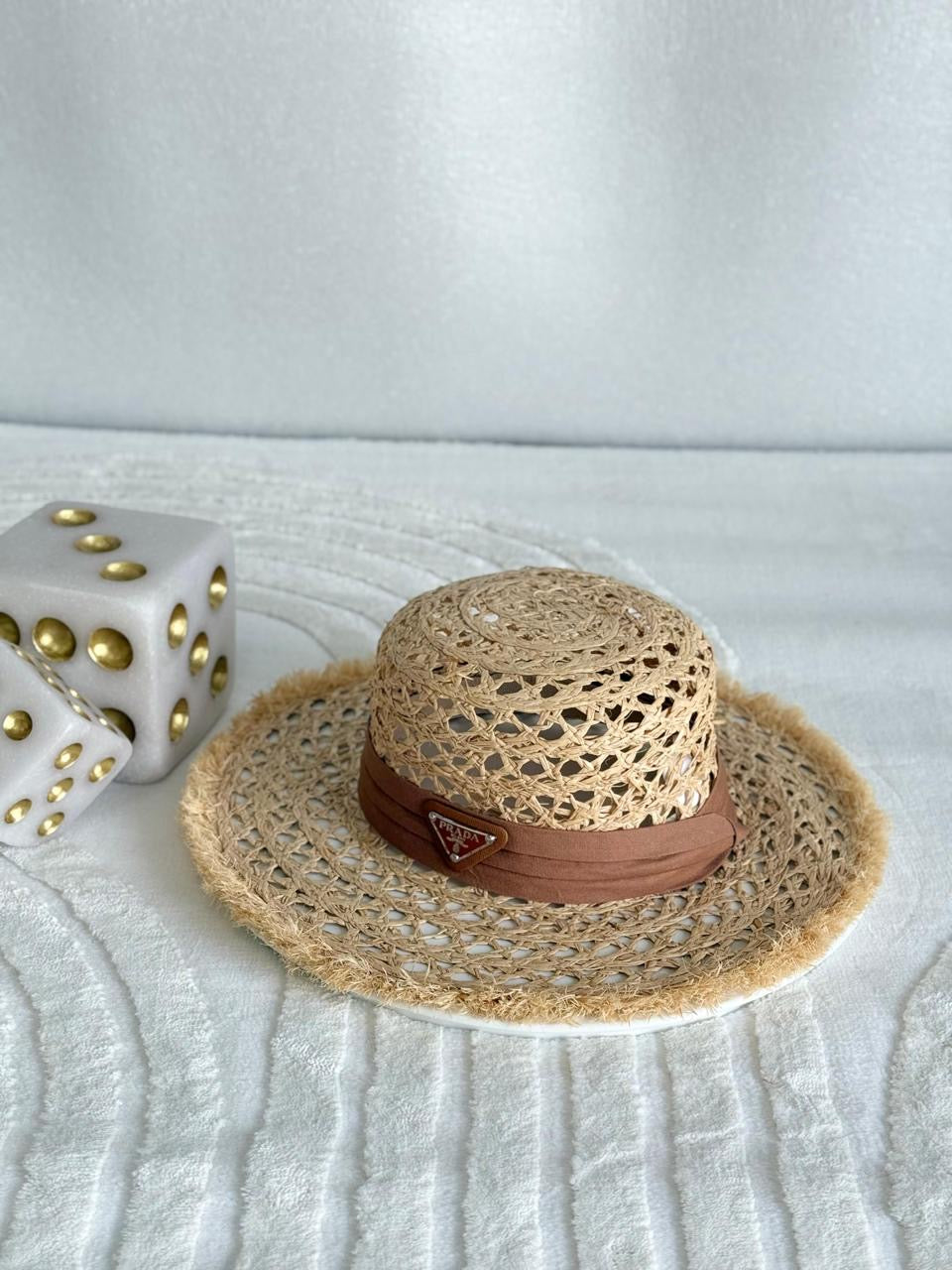 Prada hat - beach hat