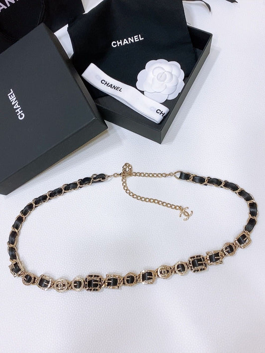 Chanel belt - chain belt