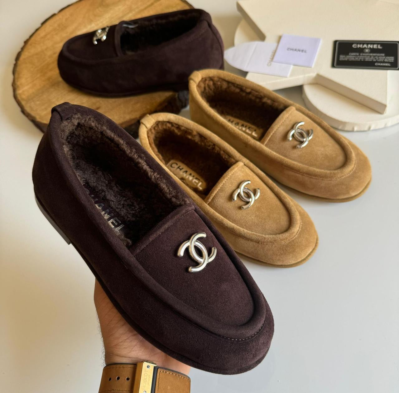 Chanel loafers
