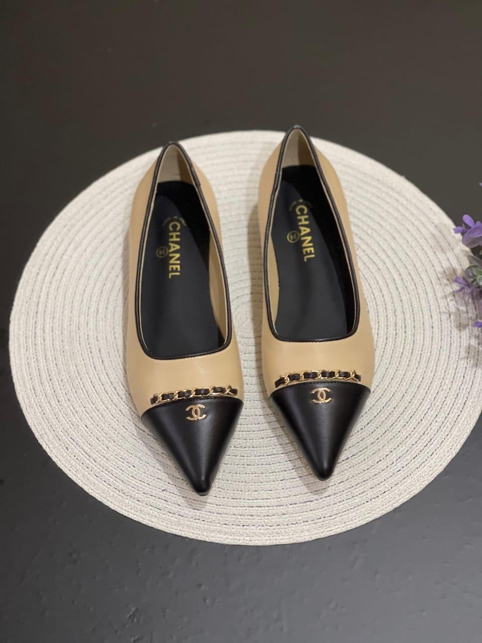 Chanel heels - low heels