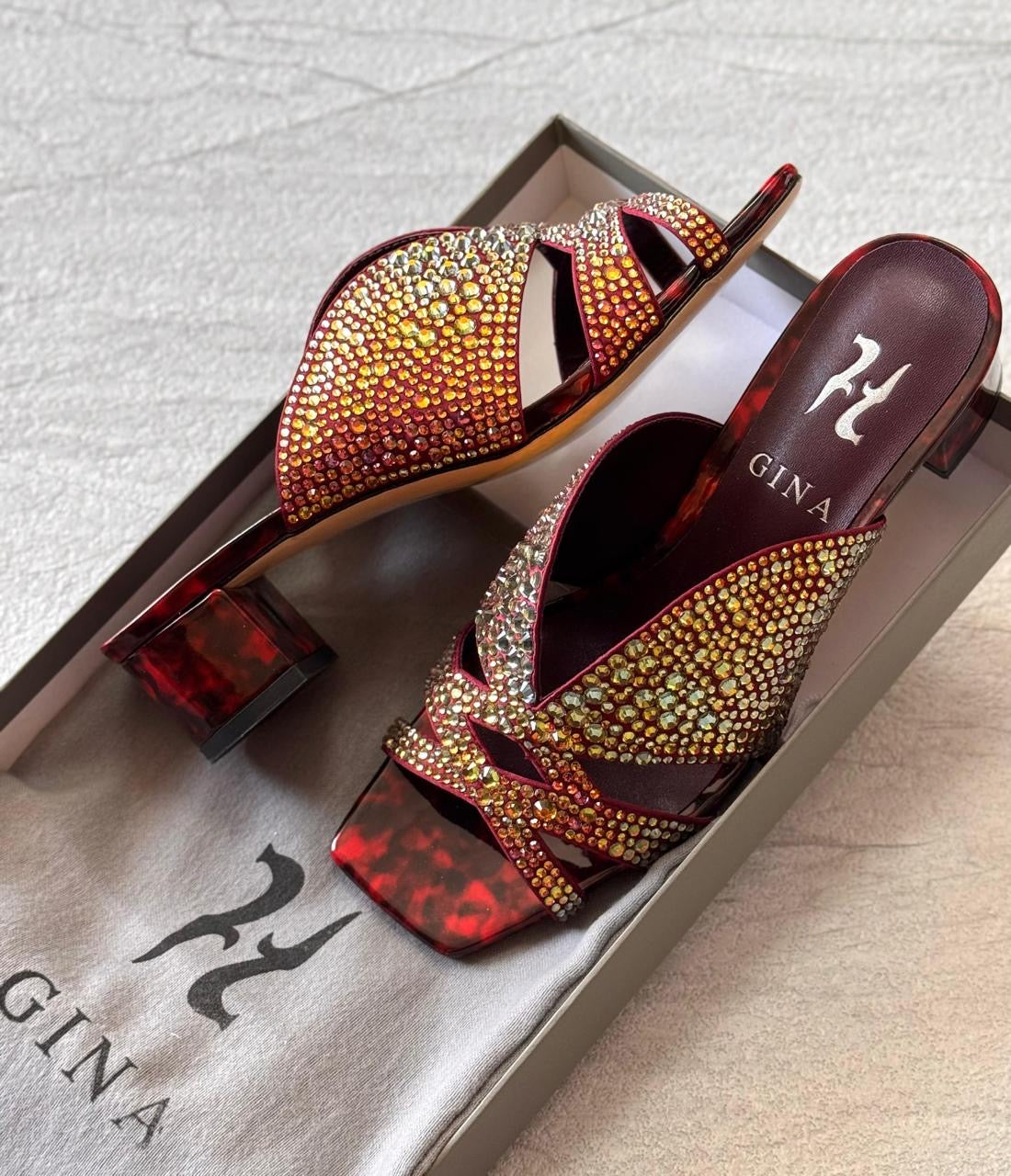 Gina sandals heels