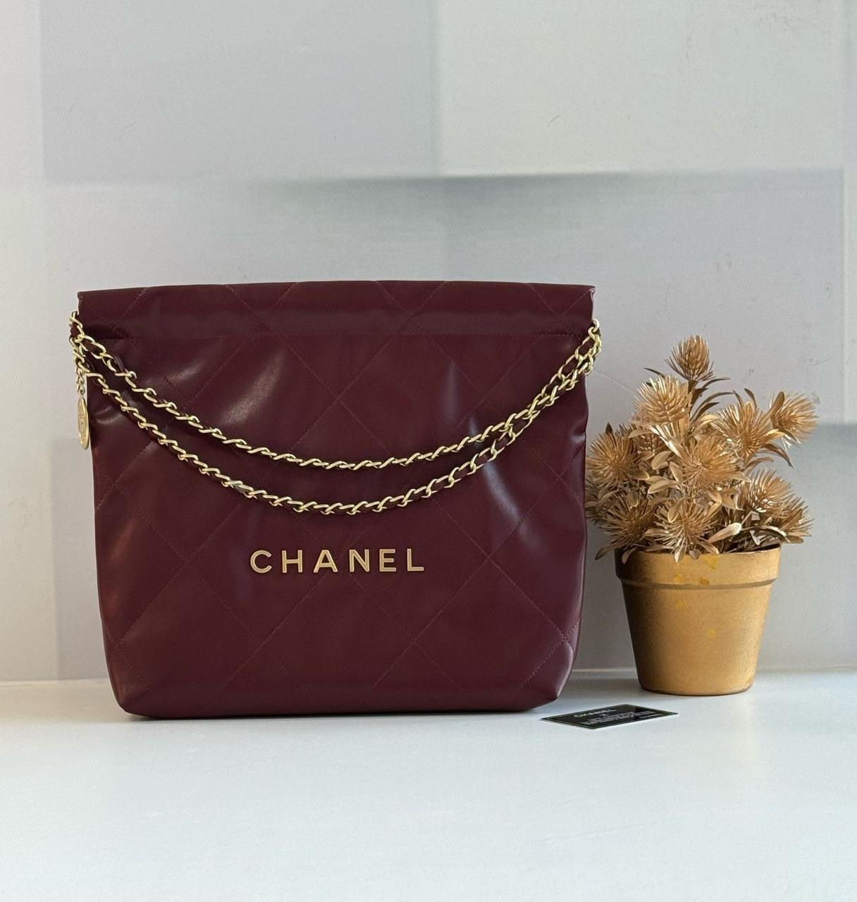 Chanel bag tote denim