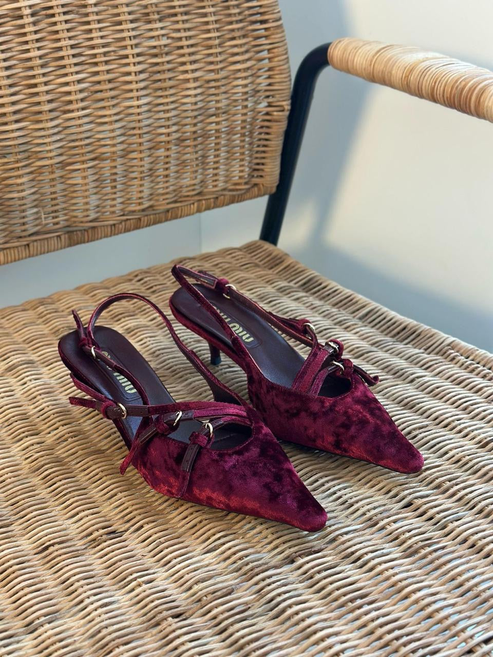 Miu miu heels - suede