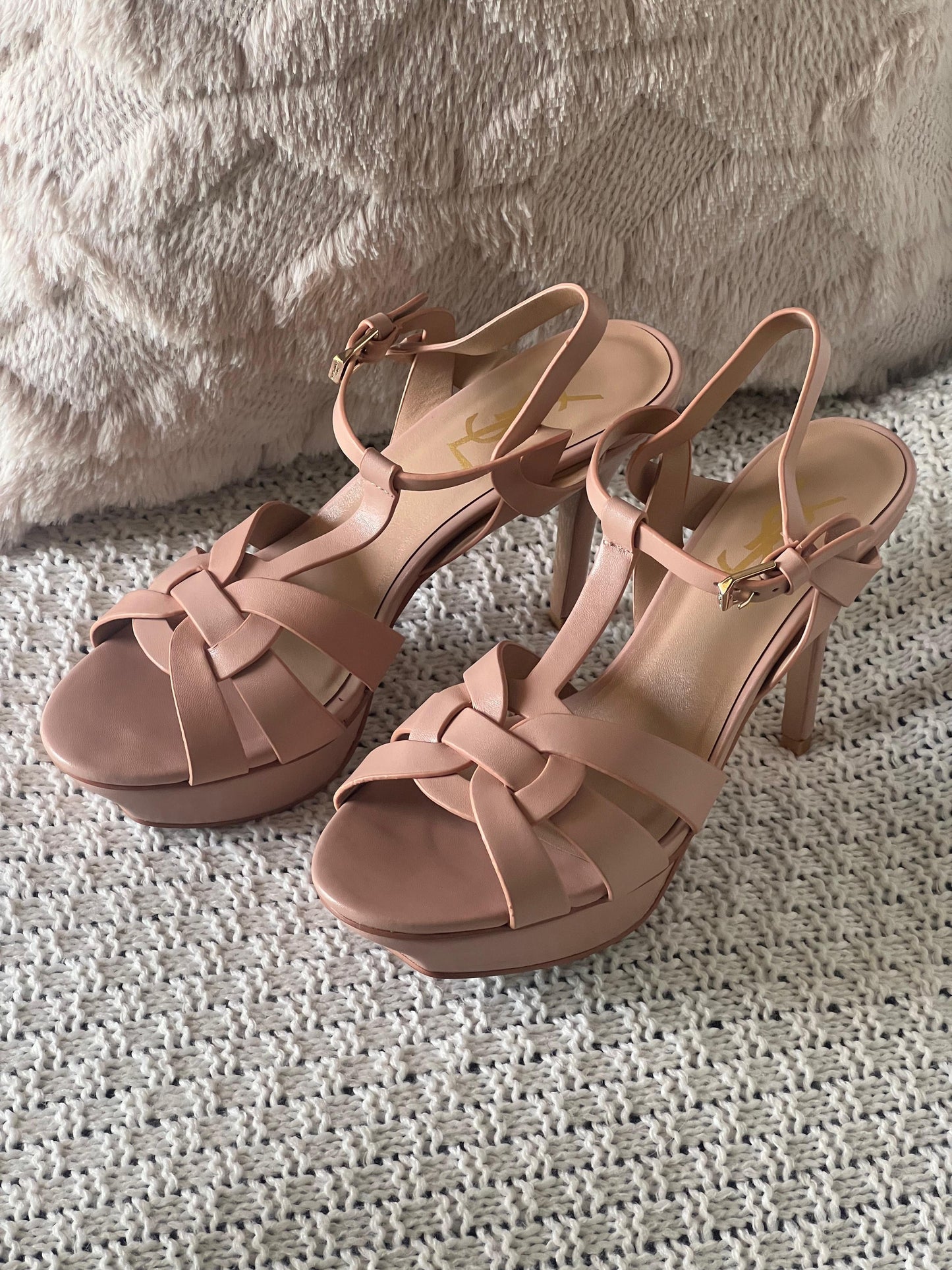 Ysl sandals heels