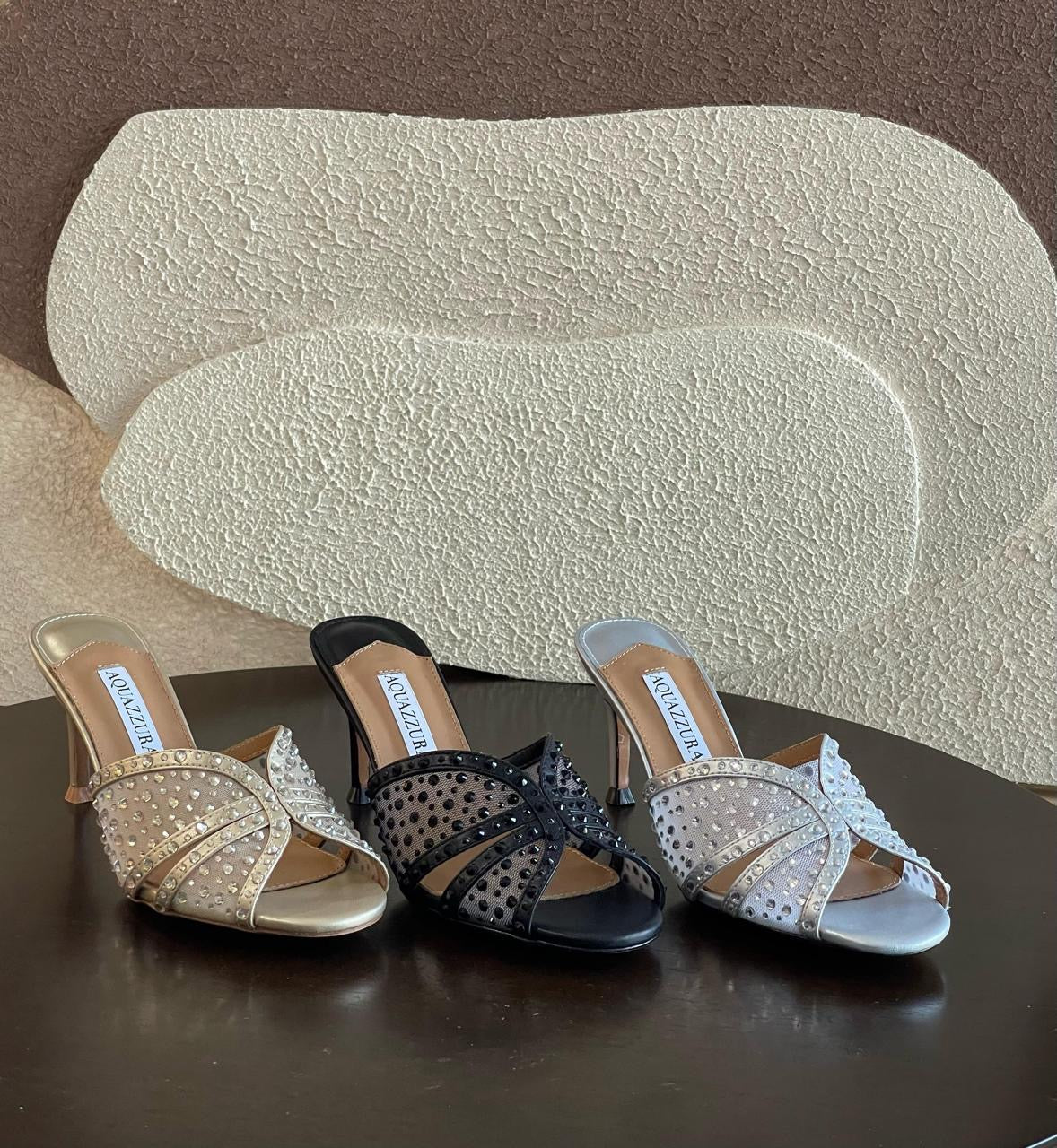 Aquazurra sandals heels