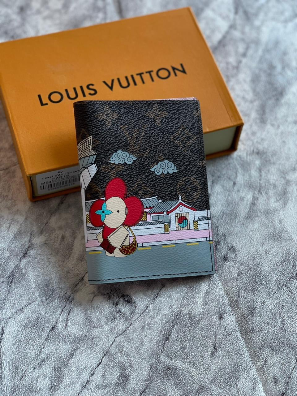 Lv passport cover - wallet