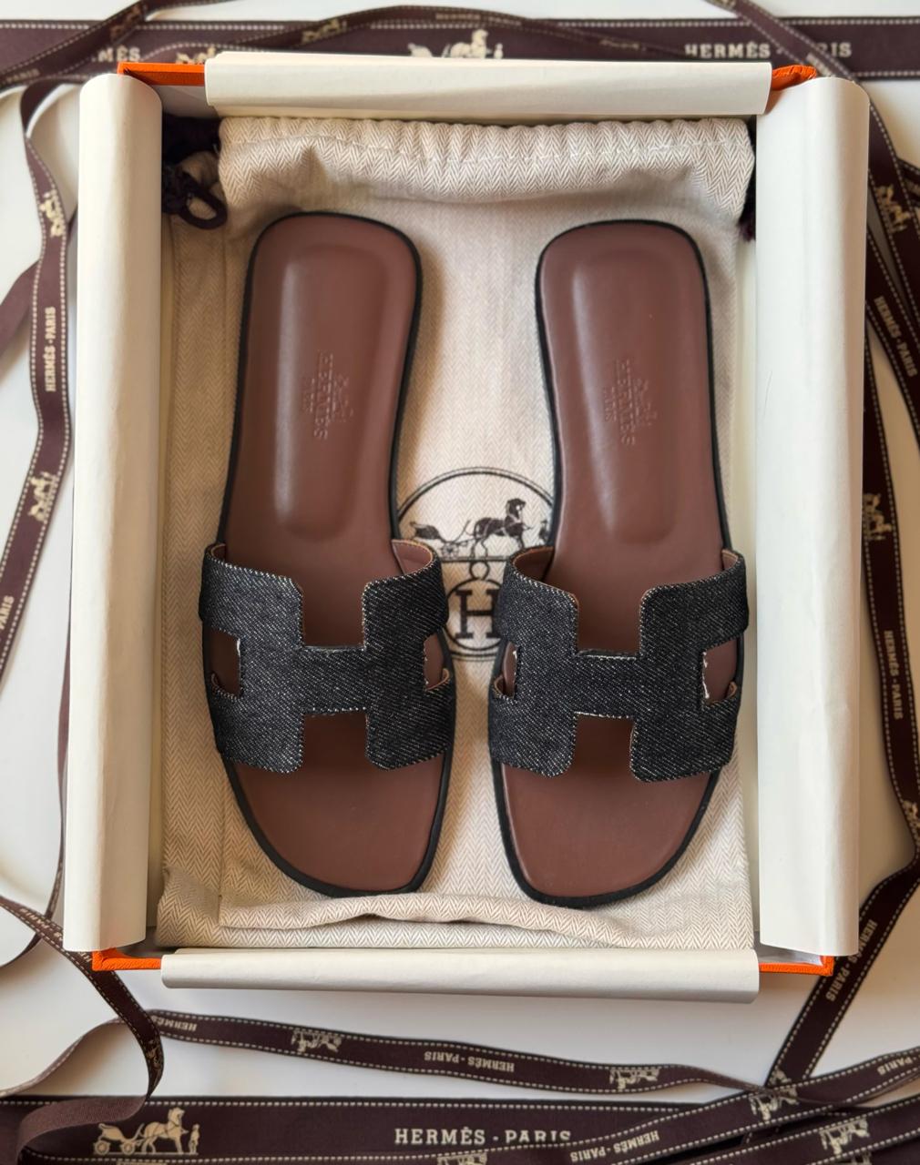 Hermes slippers