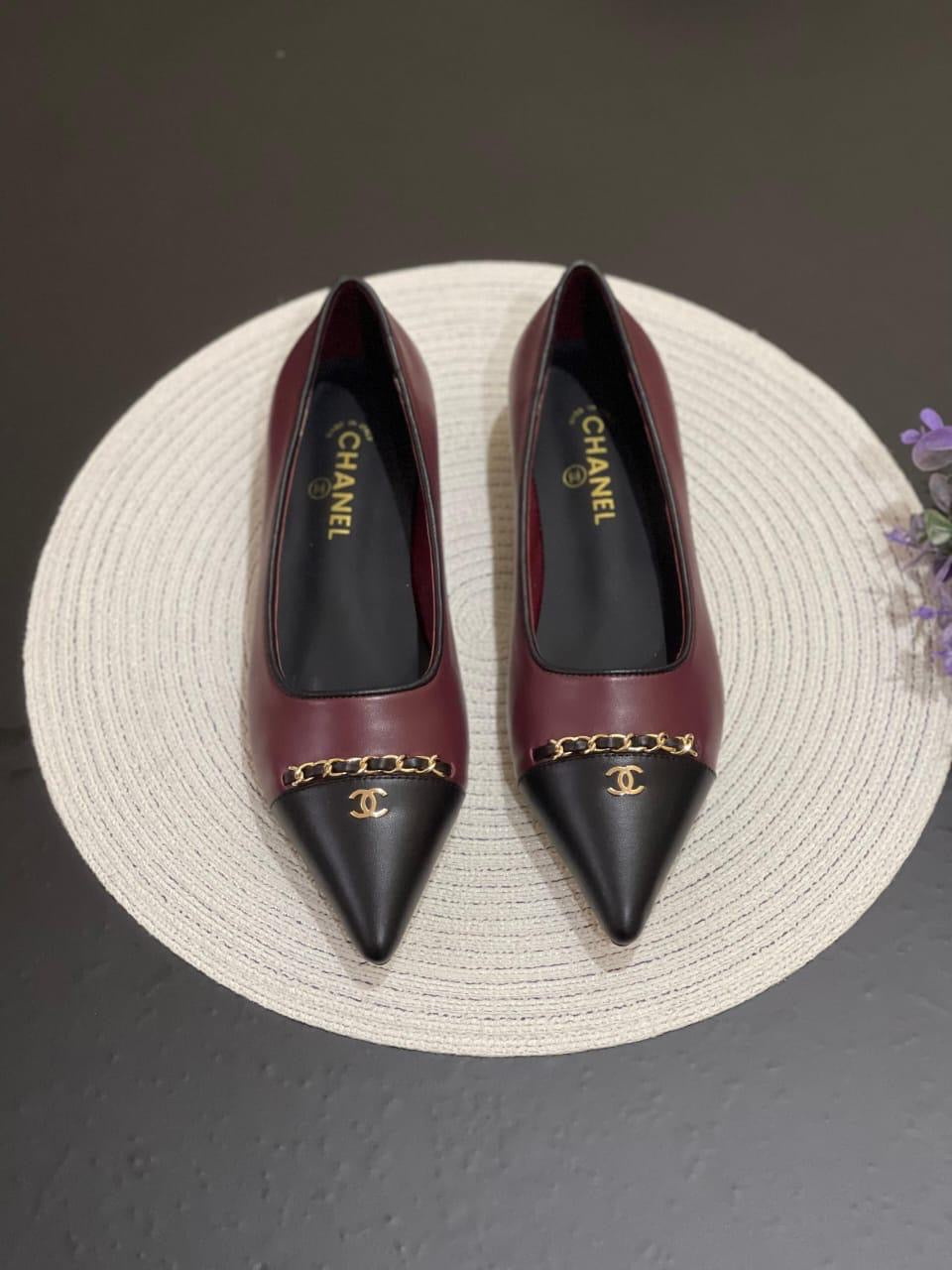 Chanel heels - low heels