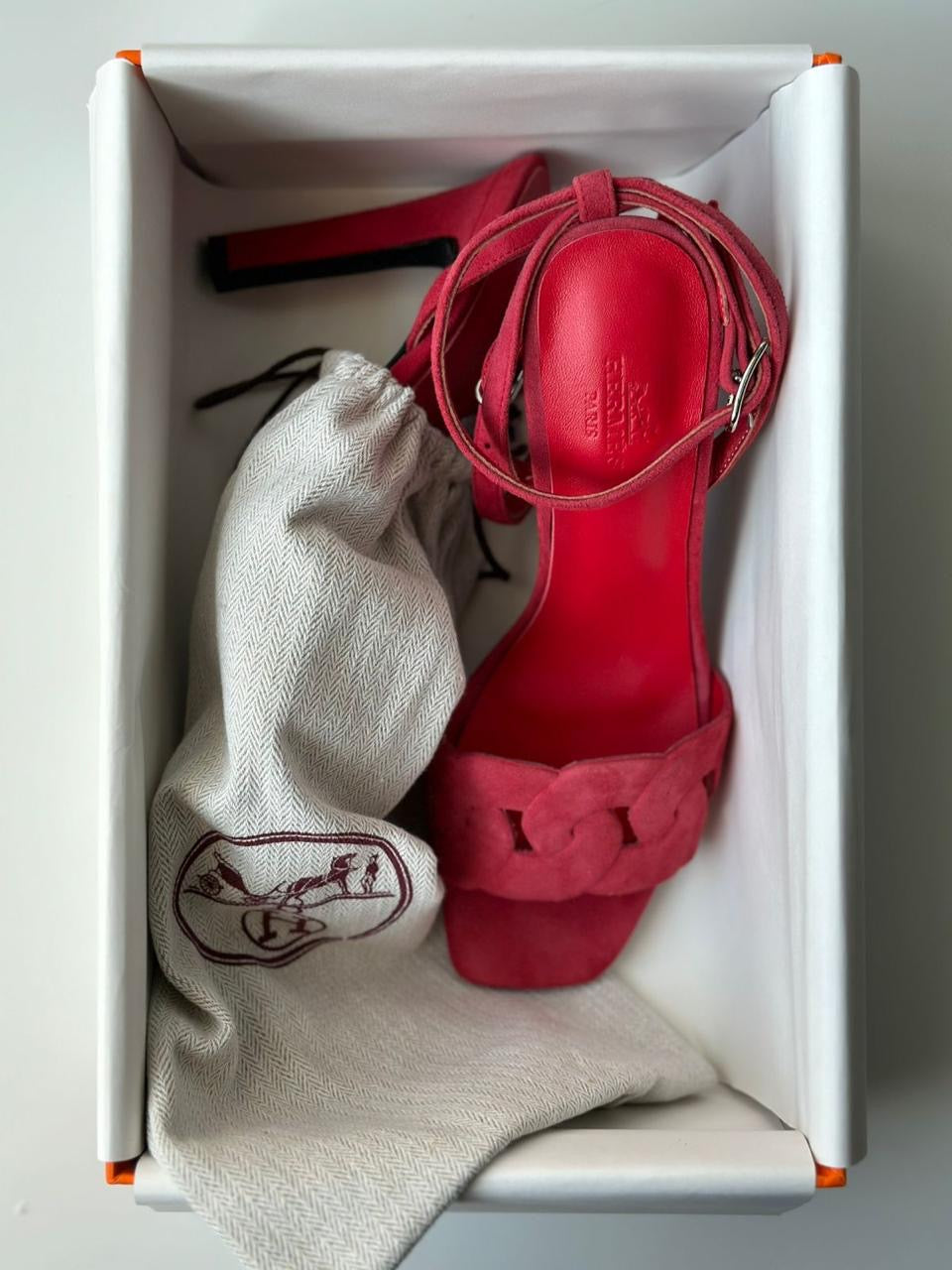 Hermes sandals heels