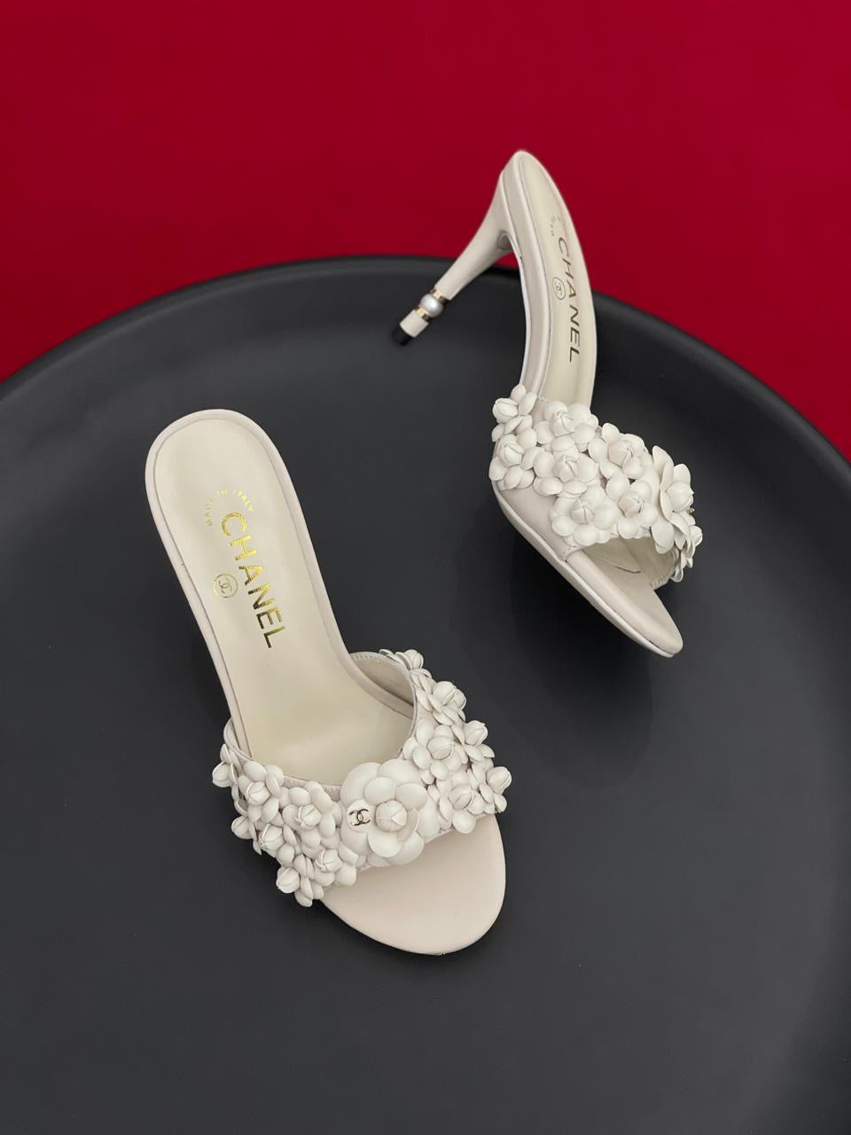 Chanel sandals heels