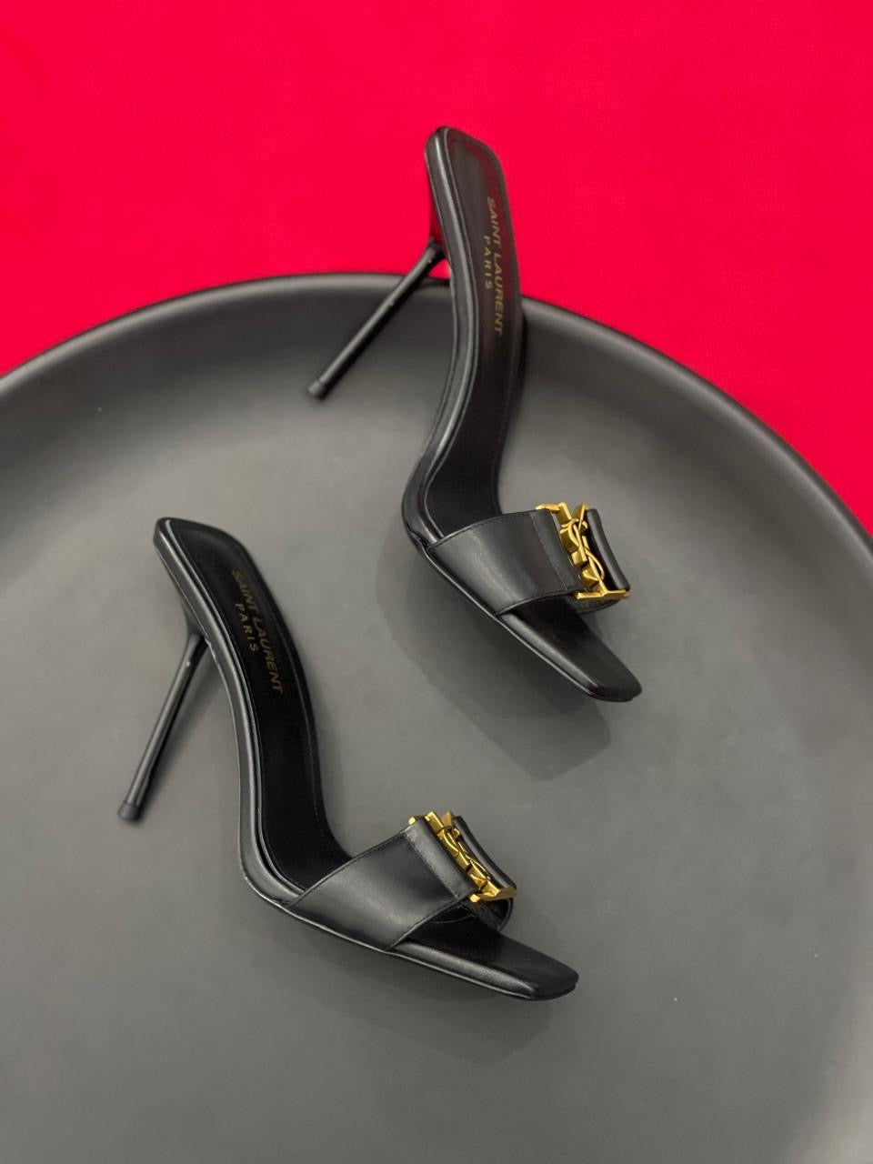 Ysl sandals heels