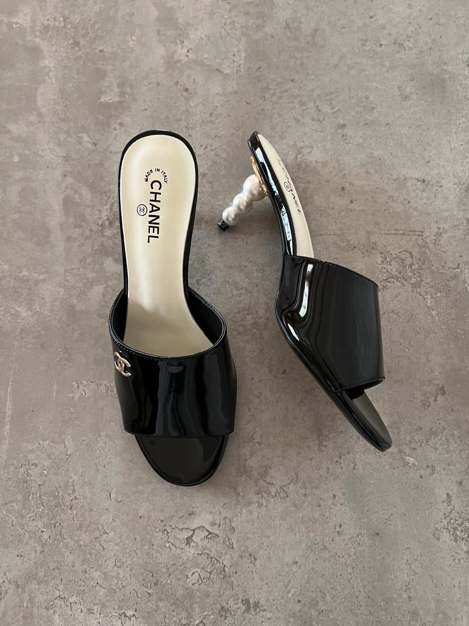 Chanel sandals heels