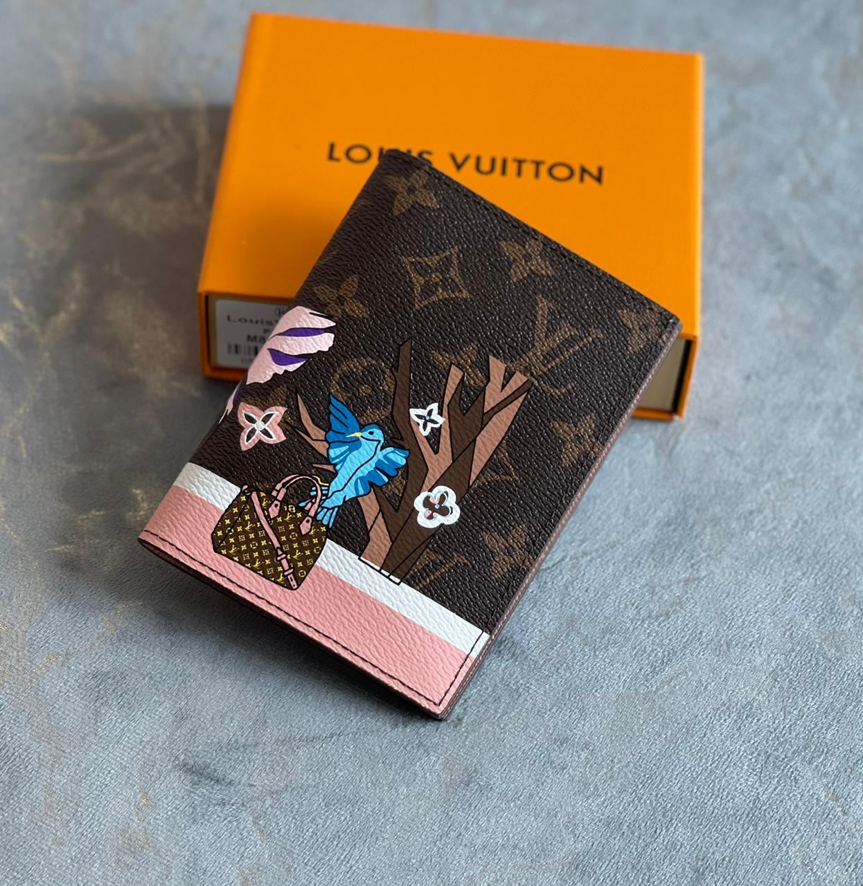Lv passport cover - wallet