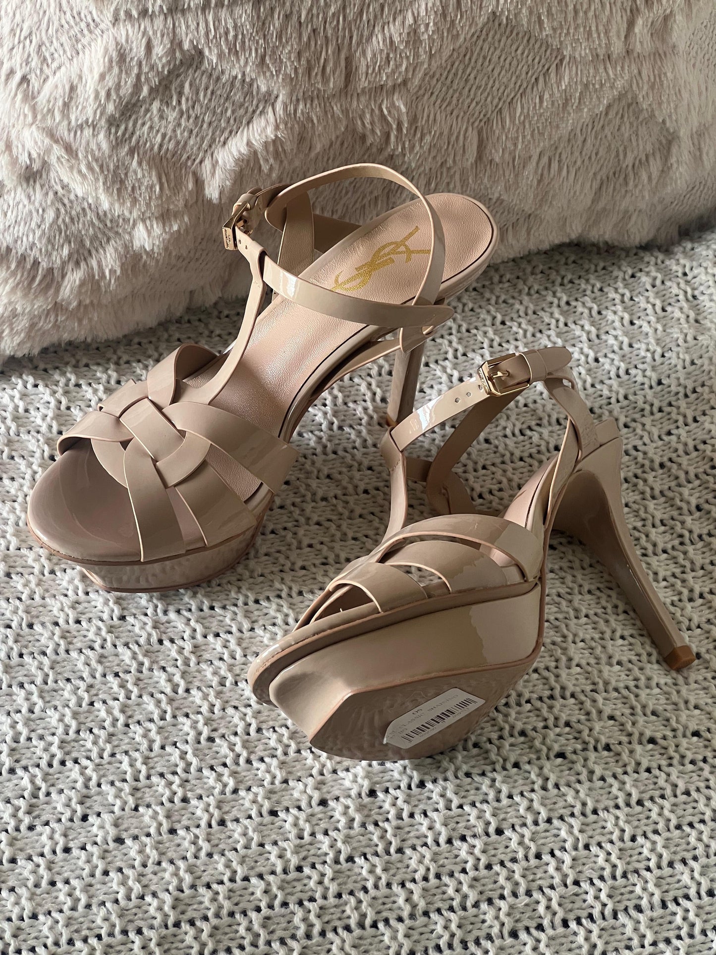 Ysl sandals heels