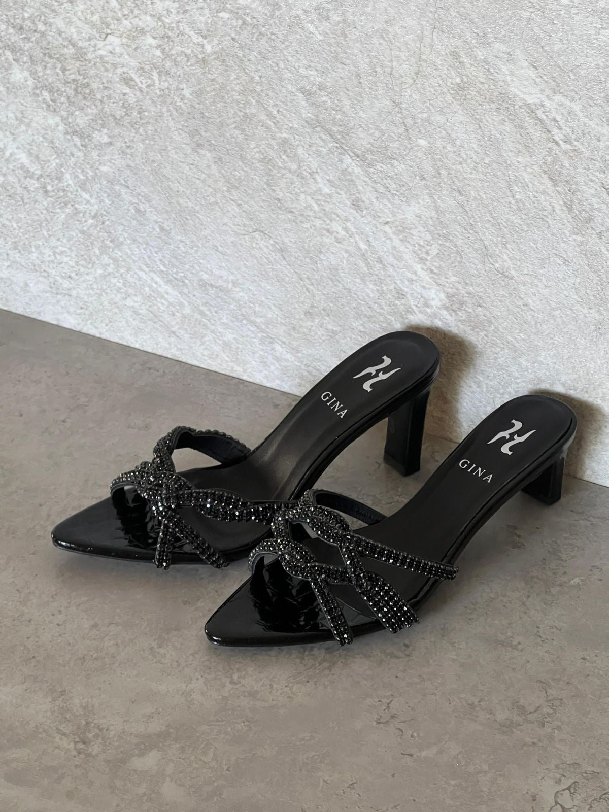 Gina sandals heels ( low and high heels )